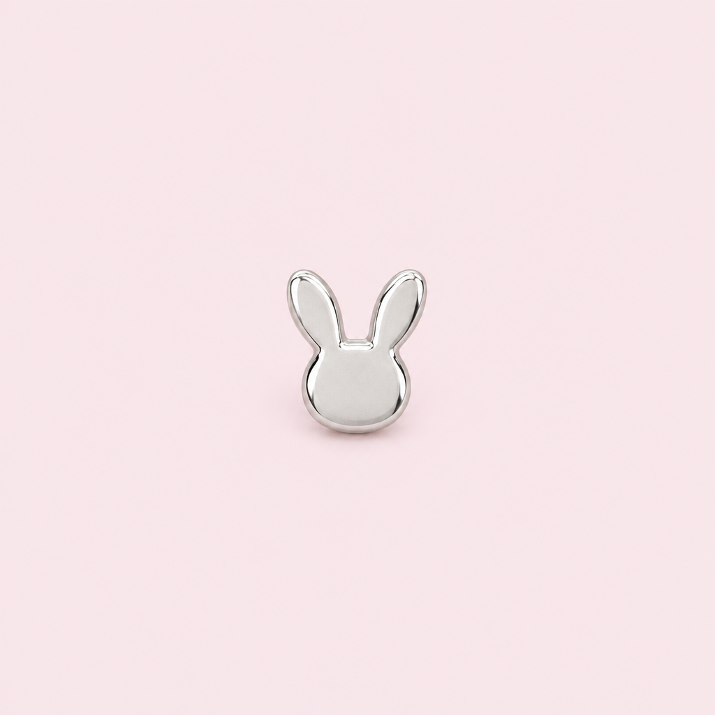 Bijou dentaire lapin — modèle Silvery